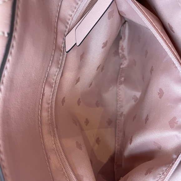 Kate Spade Brier Lane Pink Quilted Leather Shoulder Bag. - Picture 9 of 14